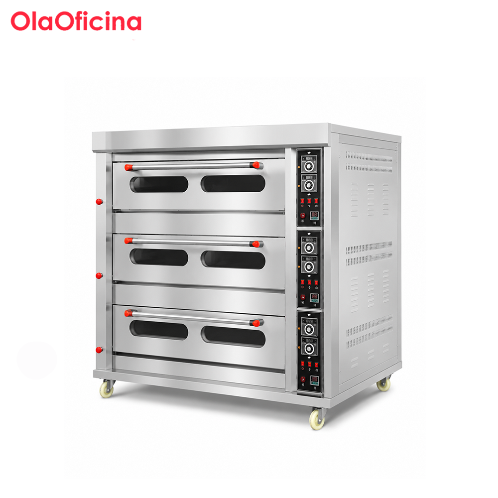 Commercial Gas Oven 3 Tier Bakery Oven