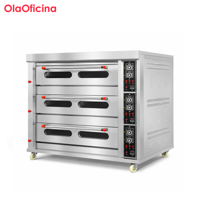 Commercial Gas Oven 3 Tier Bakery Oven