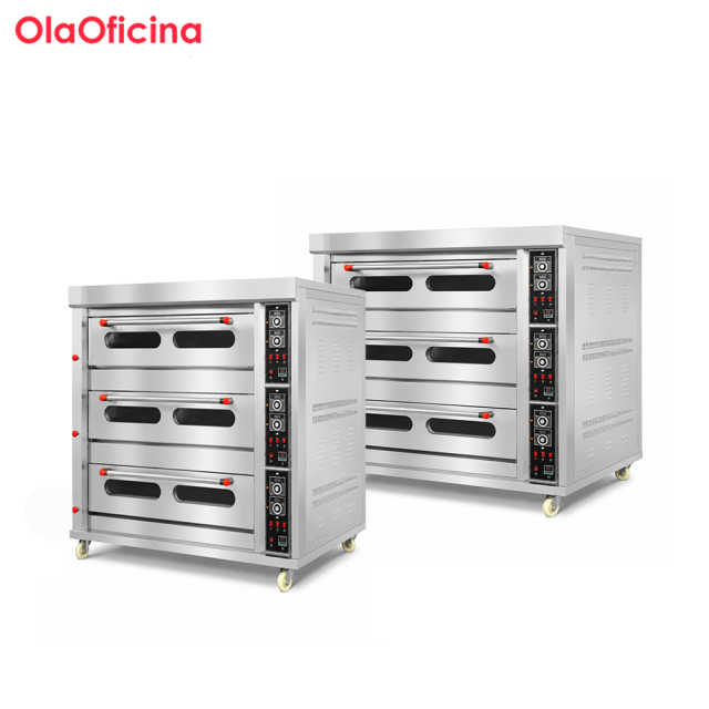 Commercial Gas Oven 3 Tier Bakery Oven