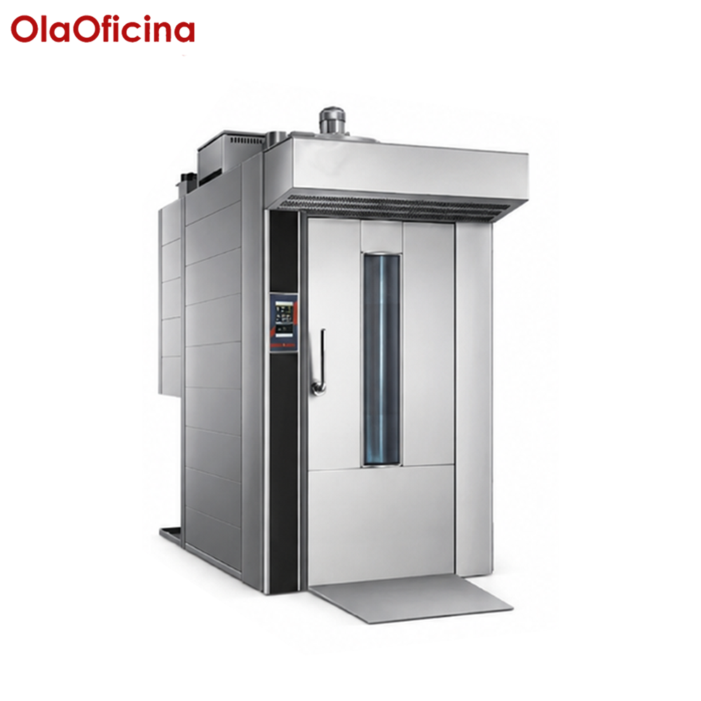 Industrial Electric Rotary Rack Oven for Commercial Bakery Production