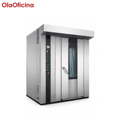 Industrial Electric Rotary Rack Oven with 32 Tray Capacity for Bakery Production