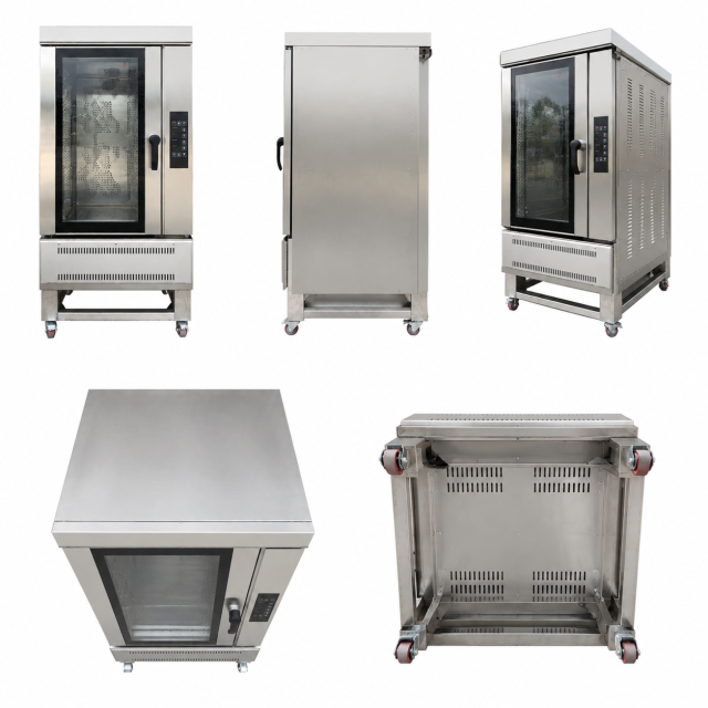 Commercial Gas Rotary Convection Oven for Bakery Production