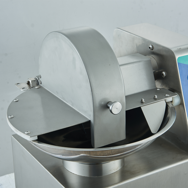 Commercial Bowl Cutter Machine for Meat Processing and Food Preparation