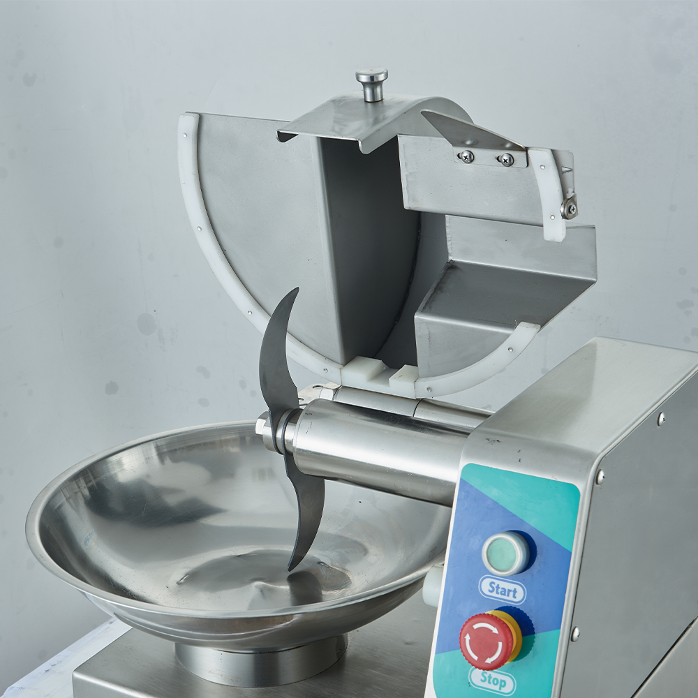 Commercial Bowl Cutter Machine for Meat Processing and Food Preparation