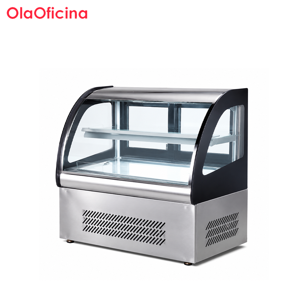 Stainless Steel Bottom Table Top Refrigerated Cake Display Cabinet – XL-855