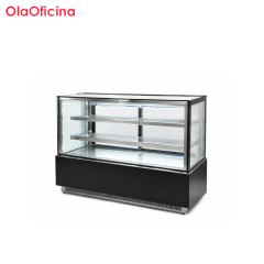 Right-Angle Refrigerated Cake Display Showcase | 1200 / 1500 Commercial Cake Display Cabinet