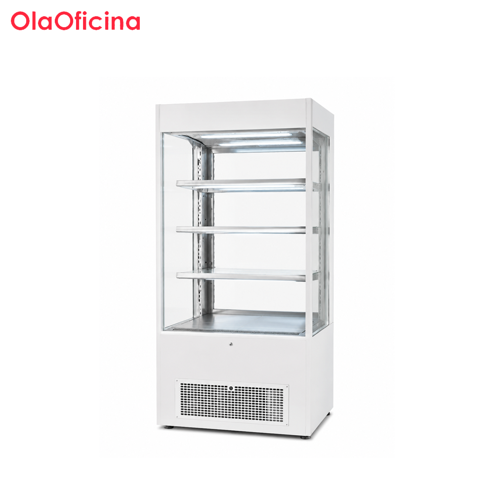 Wind Curtain Refrigerated Cake Display Cabinet | 1.2M / 1.5M Open Front Bakery Showcase