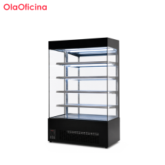 Wind Curtain Refrigerated Cake Display Cabinet | 1.2M / 1.5M Open Front Bakery Showcase