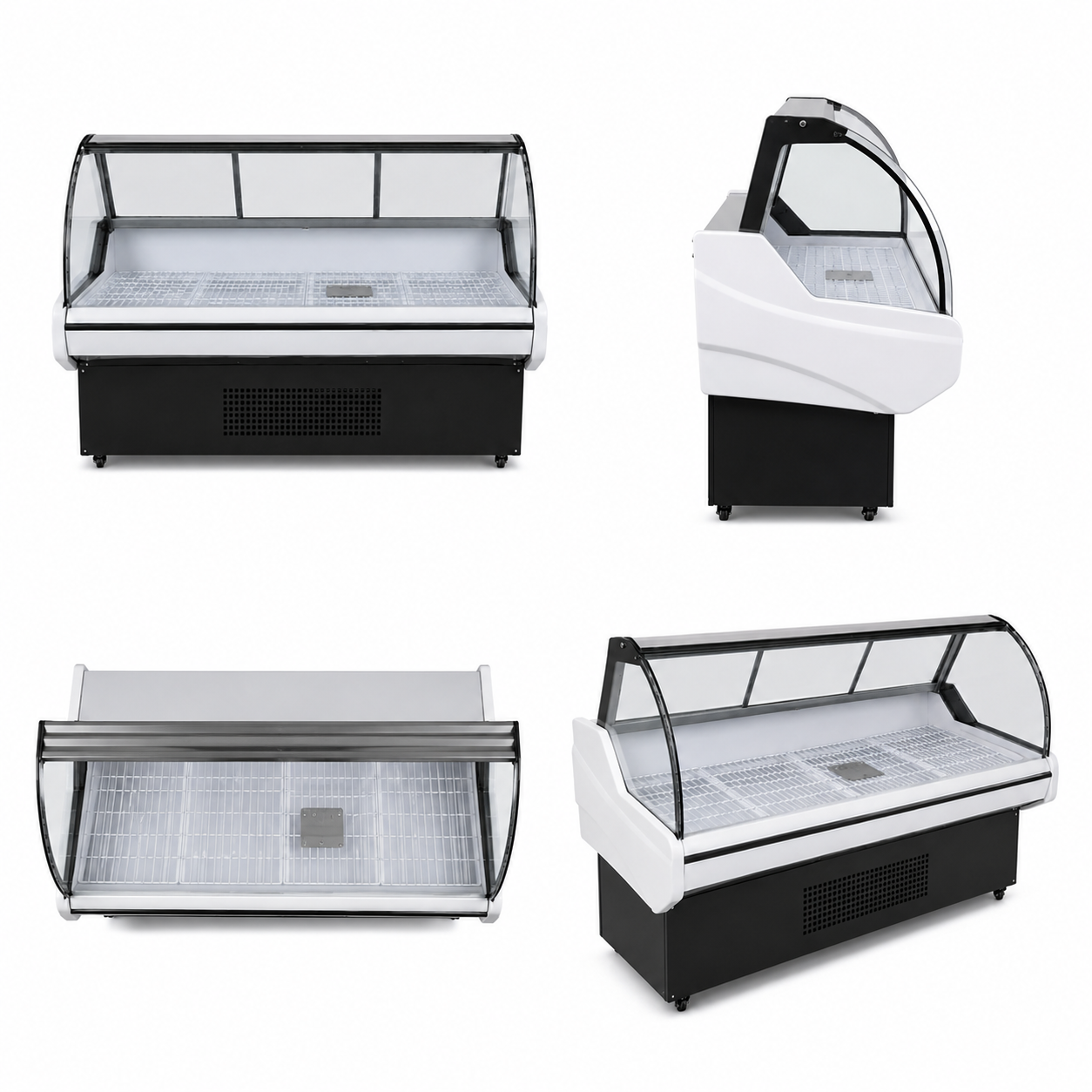 Commercial Meat Ark Display Refrigerator | XRG-15 Fresh Meat Chiller Showcase