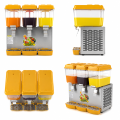Commercial Agitator Type Hot & Cold Drinks Machine | DN338 / DN338A Triple-Tank Beverage Dispenser