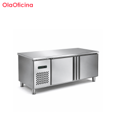 Commercial Deluxe Refrigerated Workbench | Stainless Steel Prep Table Refrigerator TC0.25L2GA