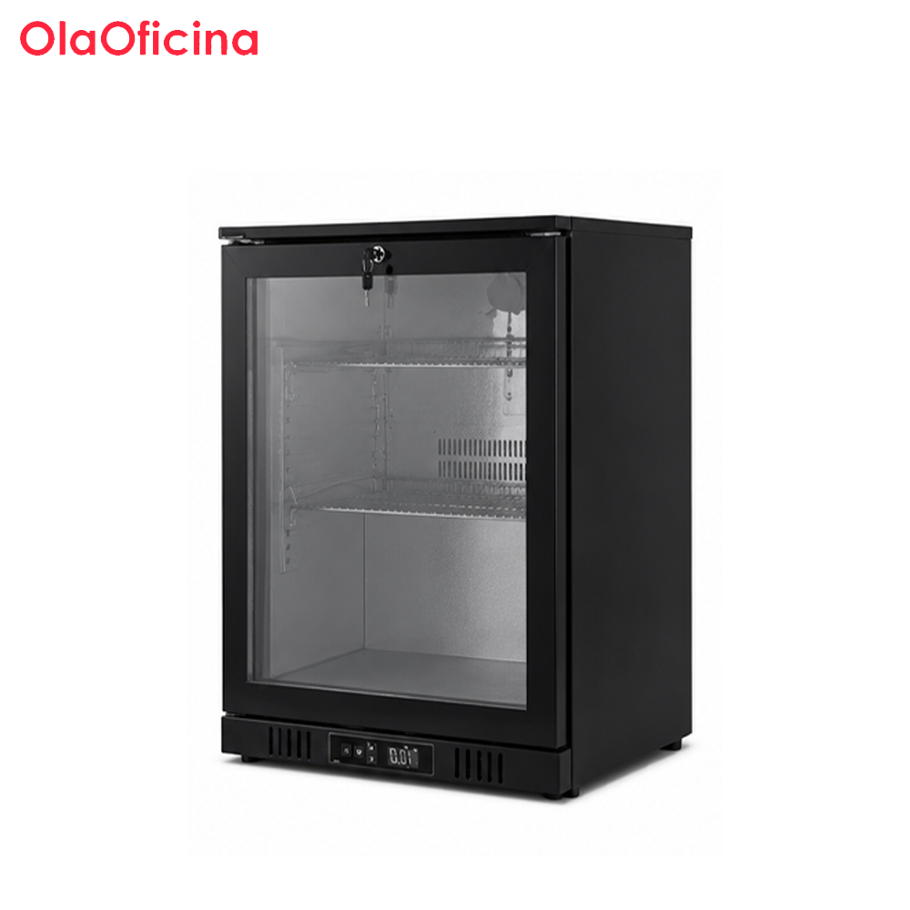 Commercial Wine Cooler Refrigerator | 1 Door Fan Cooling Wine Cabinet