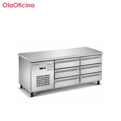 Commercial Air Cooled Drawer Cabinet | Stainless Steel Refrigerated Drawer Workbench TC0.4CT
