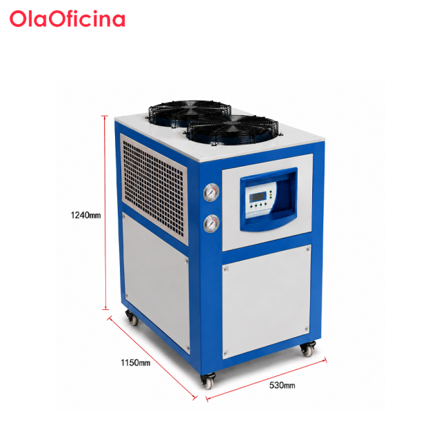 LYX Series Air Cooled Industrial Chiller | 3HP / 5HP Commercial Water Chiller Cooling System