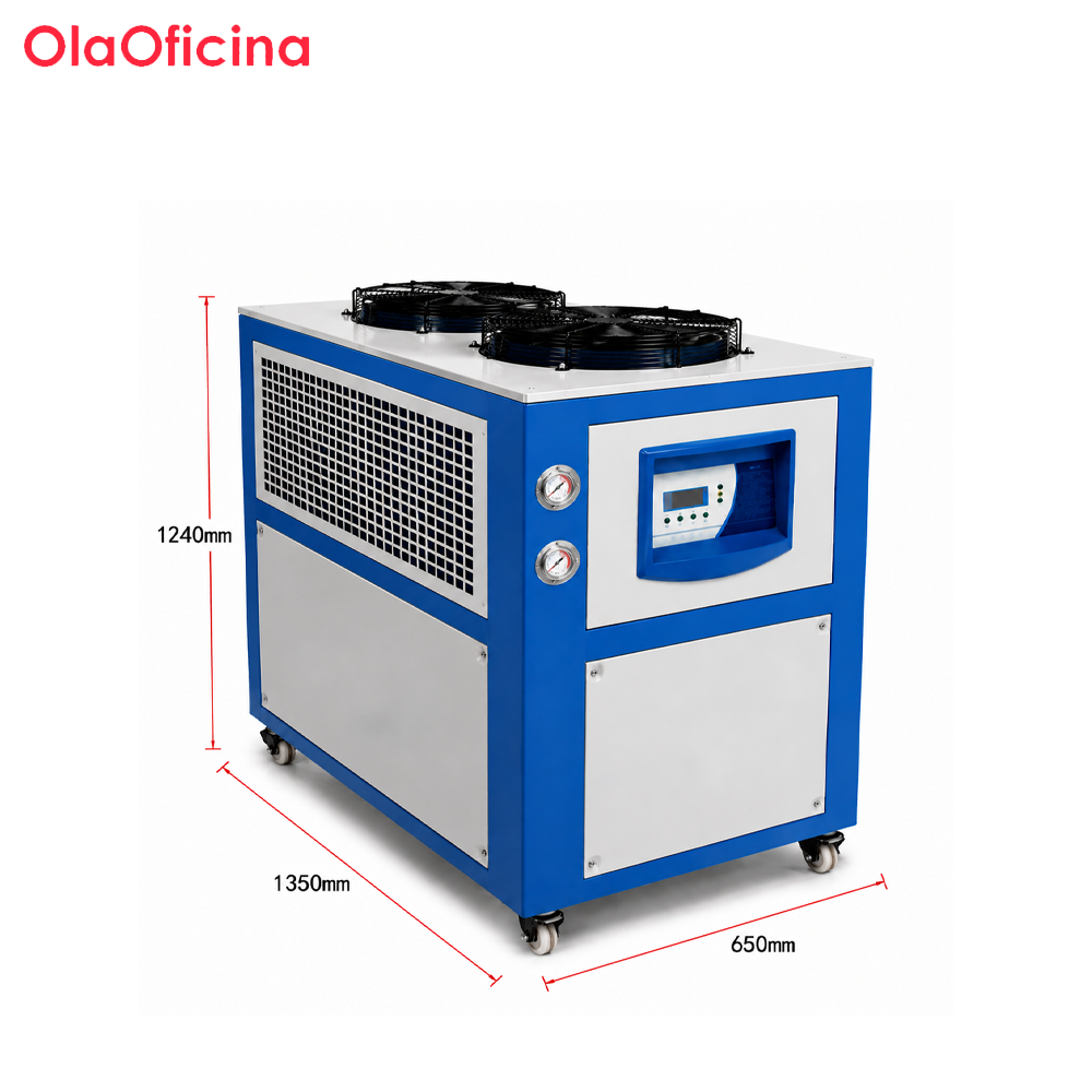 LYX Series Air Cooled Industrial Chiller | 3HP / 5HP Commercial Water Chiller Cooling System