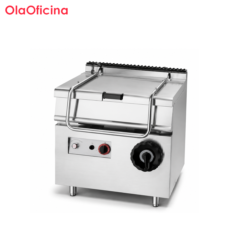 Gas Tilting Braising Pan | Commercial Gas Tilting Skillet for Cooking and Food Processing