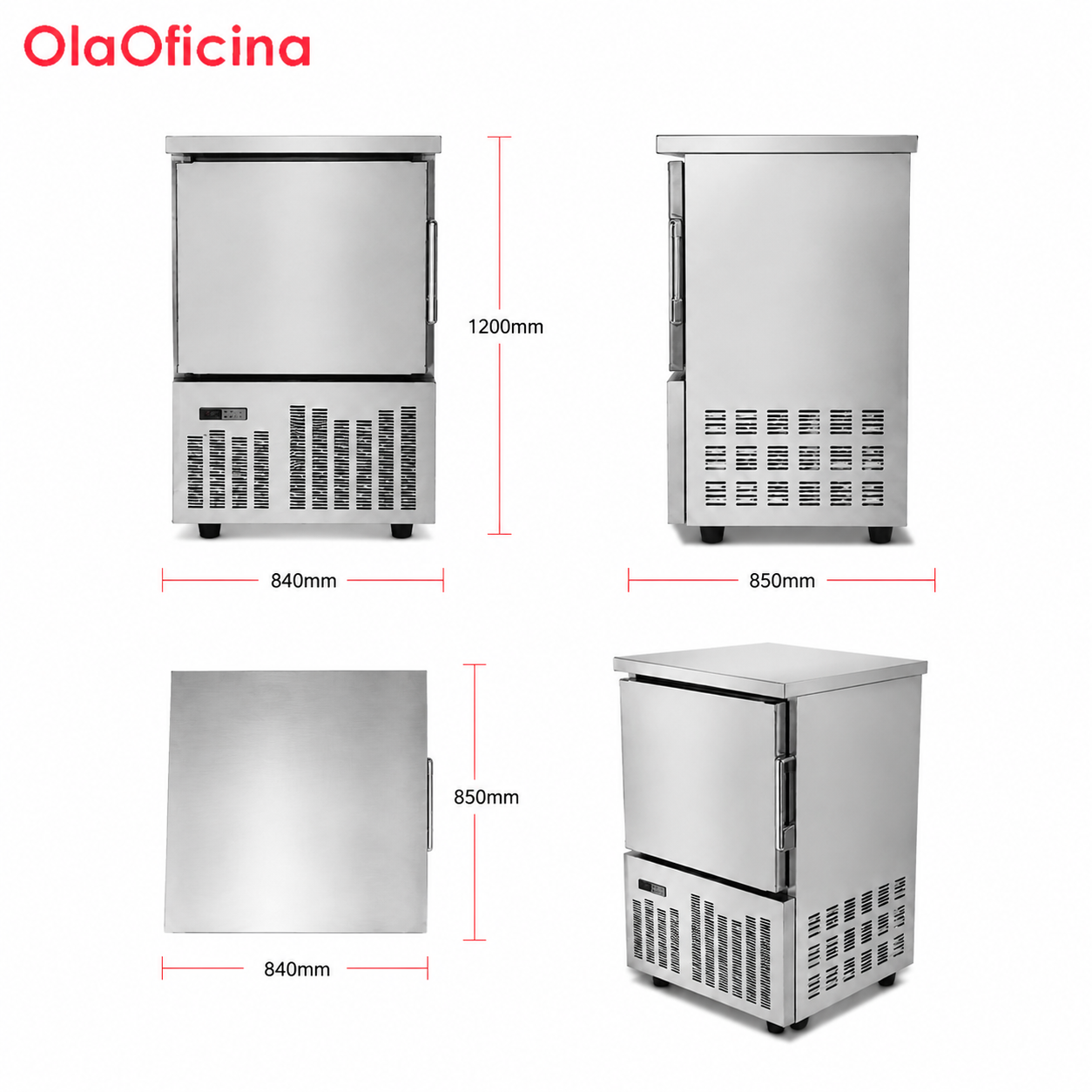 Commercial Blast Freezer | 3 Tray / 5 Tray / 10 Tray / 14-15 Tray Rapid Freezing Cabinet