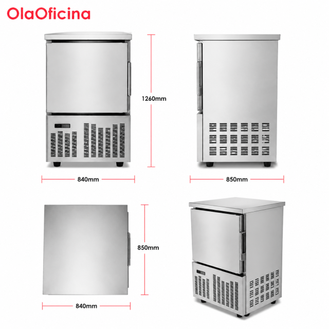 Commercial Blast Freezer | 3 Tray / 5 Tray / 10 Tray / 14-15 Tray Rapid Freezing Cabinet