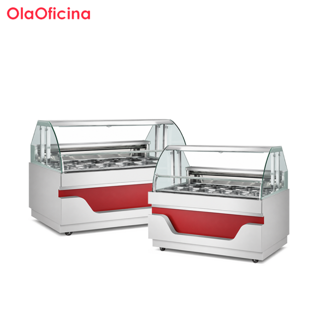 Luxury Cooker Food Cabinet | Commercial Hot & Cold Food Display Counter SSG-1500 / SSG-1800