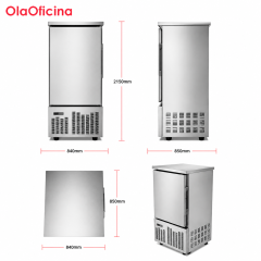 Commercial Blast Freezer | 3 Tray / 5 Tray / 10 Tray / 14-15 Tray Rapid Freezing Cabinet