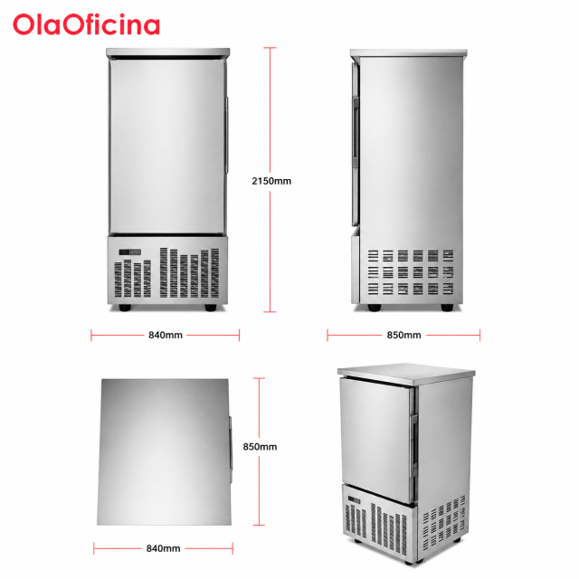 Commercial Blast Freezer | 3 Tray / 5 Tray / 10 Tray / 14-15 Tray Rapid Freezing Cabinet