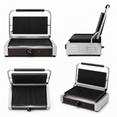 Electric Contact Grill | Commercial Panini Press Grill GH-811E