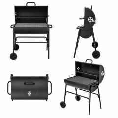 Charcoal BBQ Grill | Portable Cast Iron Charcoal Grill SKJ7002