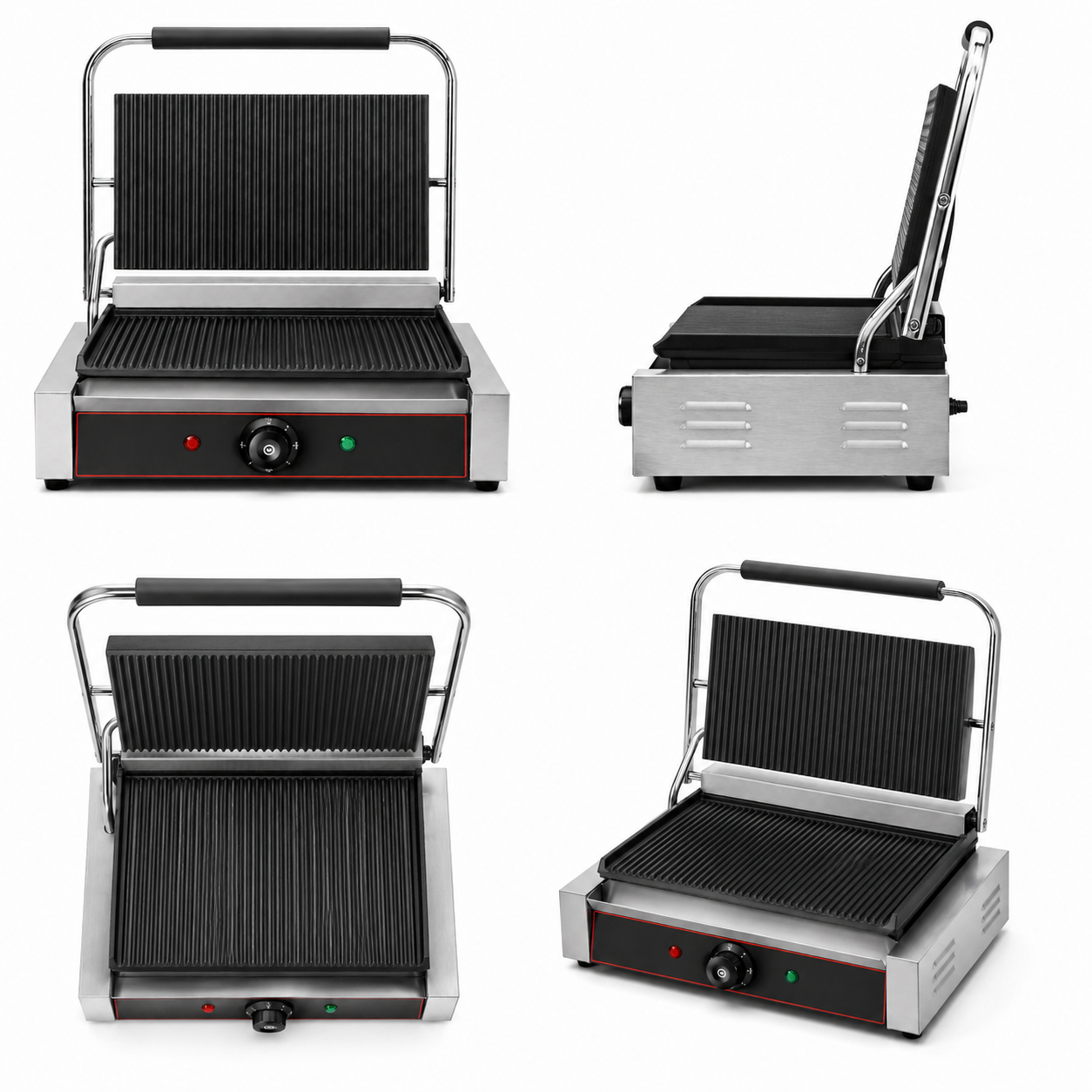 Electric Contact Grill | Commercial Panini Press Grill GH-811