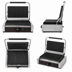 Electric Contact Grill | Commercial Panini Press Grill GH-811