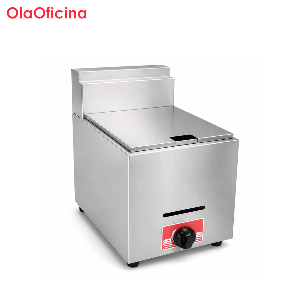 Commercial LPG Gas Fryer | 1-Tank 1-Basket Deep Fryer JBL-71