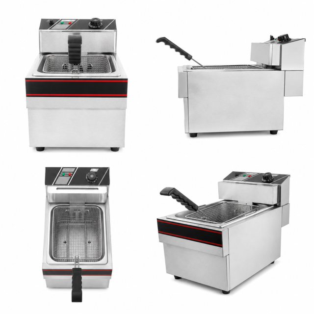 3.8kW Commercial Electric Fryer | Countertop Deep Fryer EF-903