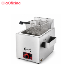 6L Commercial Gas Fryer | 1-Tank 1-Basket Countertop Fryer GF-71H