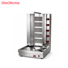 Commercial 5-Head Gas Shawarma Machine | LPG Vertical Doner Kebab Grill GH-R5