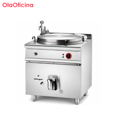Commercial 150L Electric Indirect Heating Jacketed Kettle | 24kW Boiling Pan JZ-E150