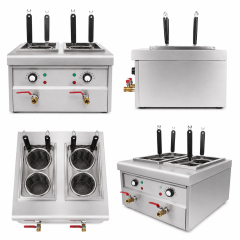 Commercial Countertop Electric Pasta Cooker | 4-Basket Noodle Boiler DM-X4