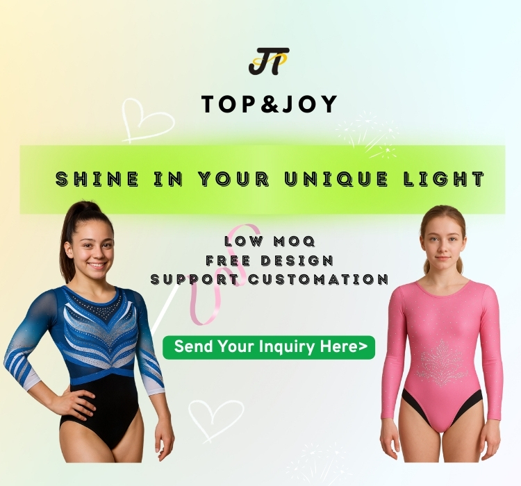Delicate Leotard Rhythmic Gymnastics Sleek Fancy Design For Children Graceful Gymnastics Training And Event Use