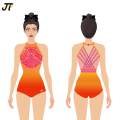 Bulk Russian Rhythmic Gymnastics Leotards Stretch Breathable Fabric For Kids Professional Training Performance Uniform Orders