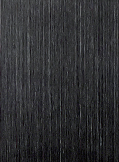 Brushed Black Titanium Finish