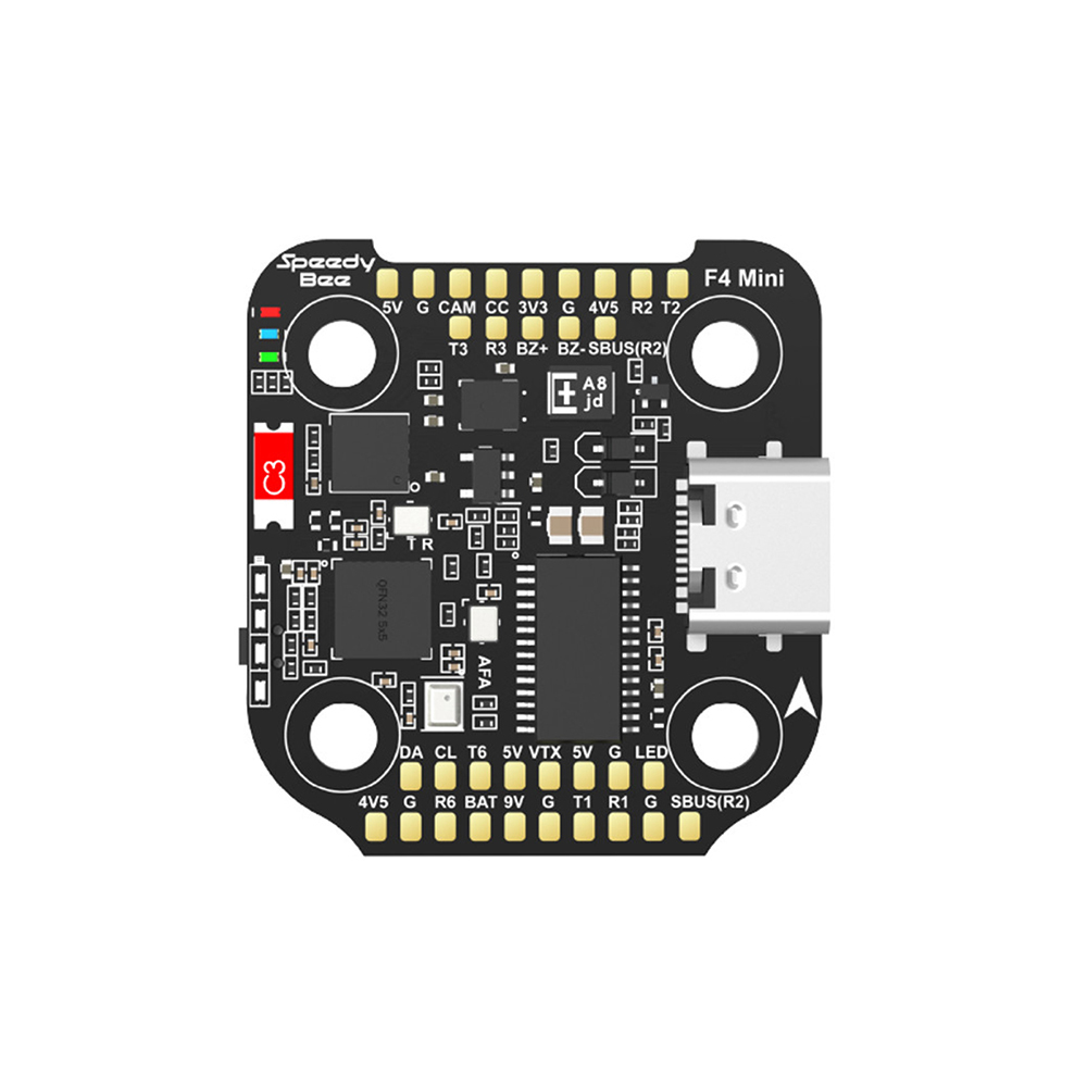 F405 Mini Stackable Flight Controller FC BLS 35A V2 3-6S 20x20 4-in-1 ESC Dual BECs for Remote Control FPV Racing Drones