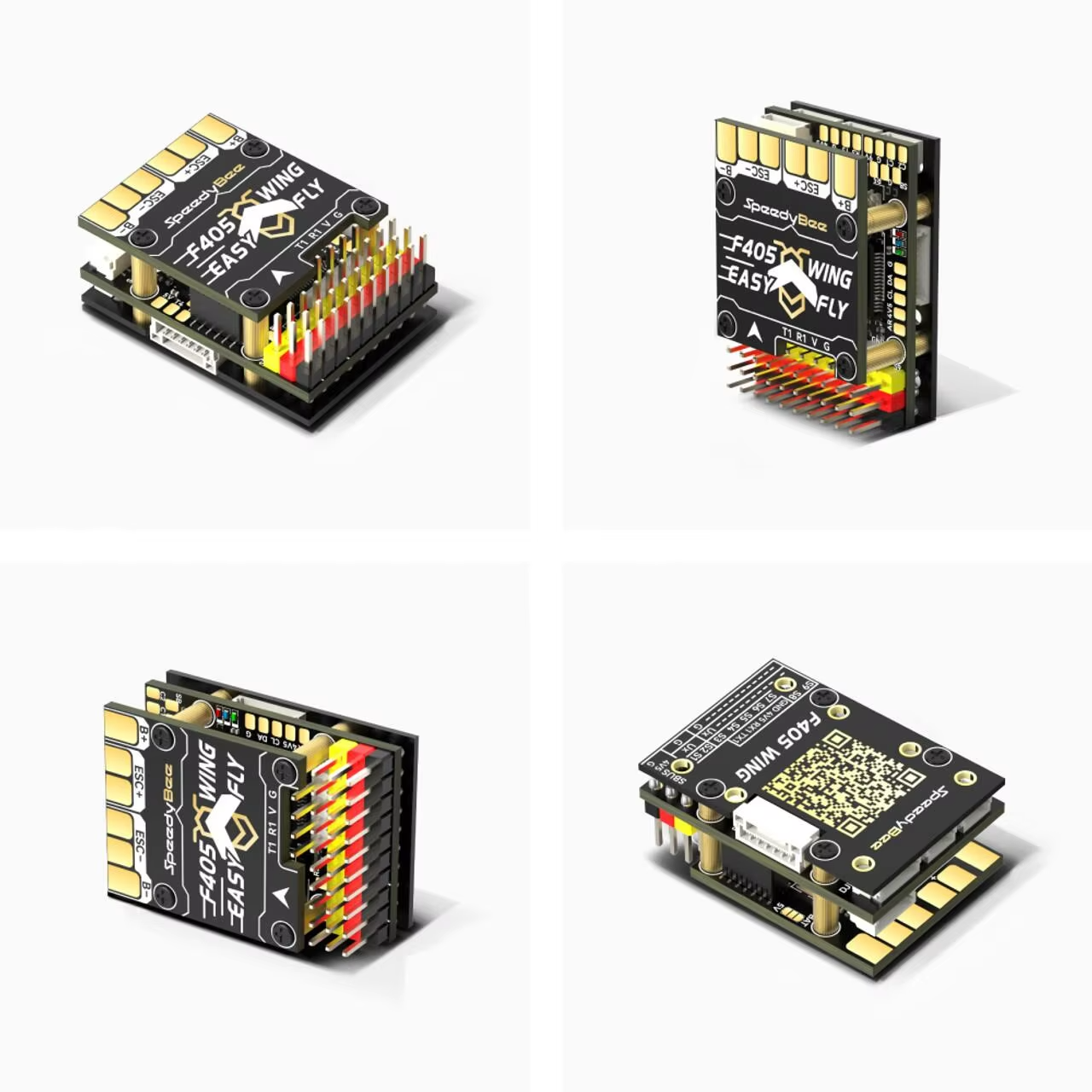 F405 WING MINI Fixed-Wing Flight Controller FC ESC Stack STM32F405 Suitable for Remote Control Racing Cars, FPV Freestyle Drone Models, UAV,upbh827,F405 WING MINI 固定翼飞行控制器 FC ESC Stack STM32F405 适用于遥控赛车 FPV 自由式无人机模型 UAV