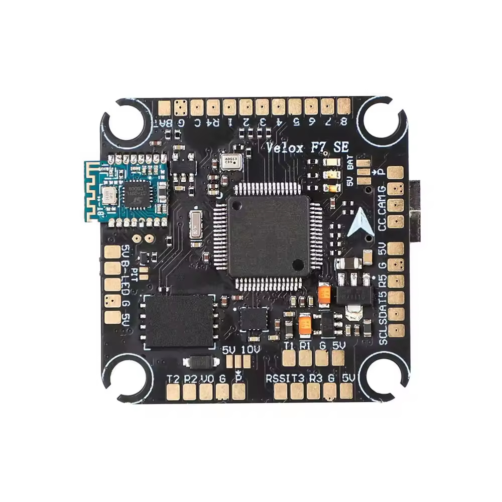 T-type motor Velox F7 SE flight controller FC V50A SE 6S 4in1 ESC HD stack for remote-controlled FPV racing drone freestyle long-range unmanned quadcopter,upbh827,遥控FPV赛车自由式远程无人驾驶四轴飞行器的T型电机Velox F7 SE飞行控制器FC V50A SE 6S 4in1 ESC高清堆栈