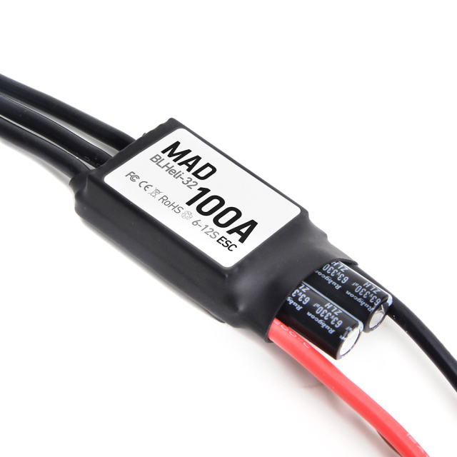 MAD BL-32 100A 6-12S Without BEC Single ESC Lightweight Electronic Speed Control FPV Drone Remote Control Drone Motor FPV Drone Brushless Esc,upbh827,MAD BL-32 100A 6-12S无BEC单ESC轻型电子速度控制FPV无人机遥控无人机电机FPV无人机无刷Esc