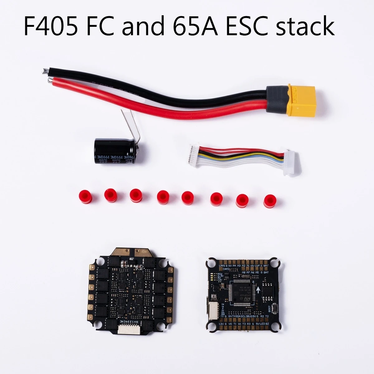 F405, F405HD, F7, F722 비행 컨트롤러, F4 V5 FC + 65A 4-in-1 BLheli_S ESC 스택 (30.5*30.5mm) - 원격 조종 FPV 레이싱 드론에 적합