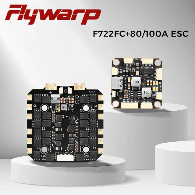 F7 FC F722 Flight Controller, 80A/100A 4-in-1 ESC, 4-8S, Stackable, ICM42688P, 30.5X30.5mm, Suitable for 13-inch FPV | 15-inch UAV