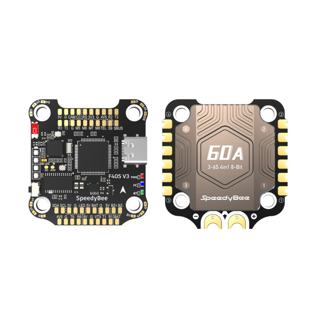 SpeedyBee F405 V3 V4 BLS 50A 60A 30x30 FC and ESC Stack Bls 4-in-1 Esc 3-6S Lipo Flight Controller for FPV Drones