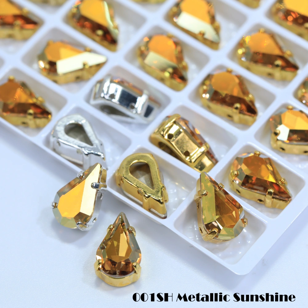 Thin Claw Setting Rhinestones High Quality Pointed Back Sew on Gems for Wedding Dress Dancewear Shoes Bag Decoration DIY Craft