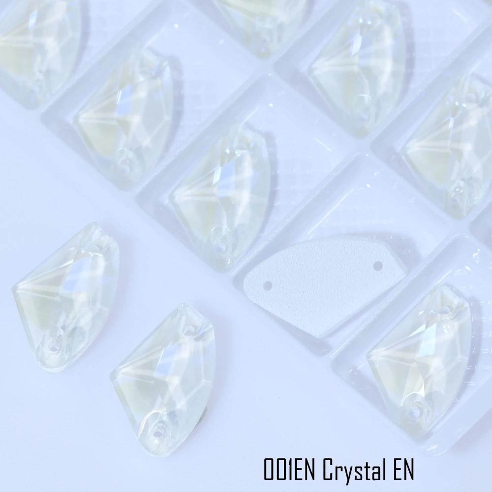 Sparkly Galactic Sew-On EN Rhinestones High-Grade Glass Crystal Iridescent Sparkling Shimmer Clothing Phone Case Hair Clip DIY