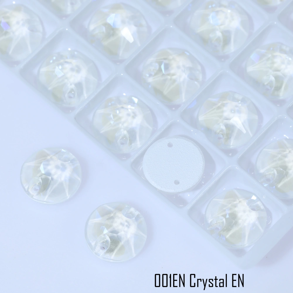 Xirius Sew-on Stone Crystal Paint Effect EN Nightglow effect Rhinestone Crystal Glass Sewing Stones for Clothing Decoration
