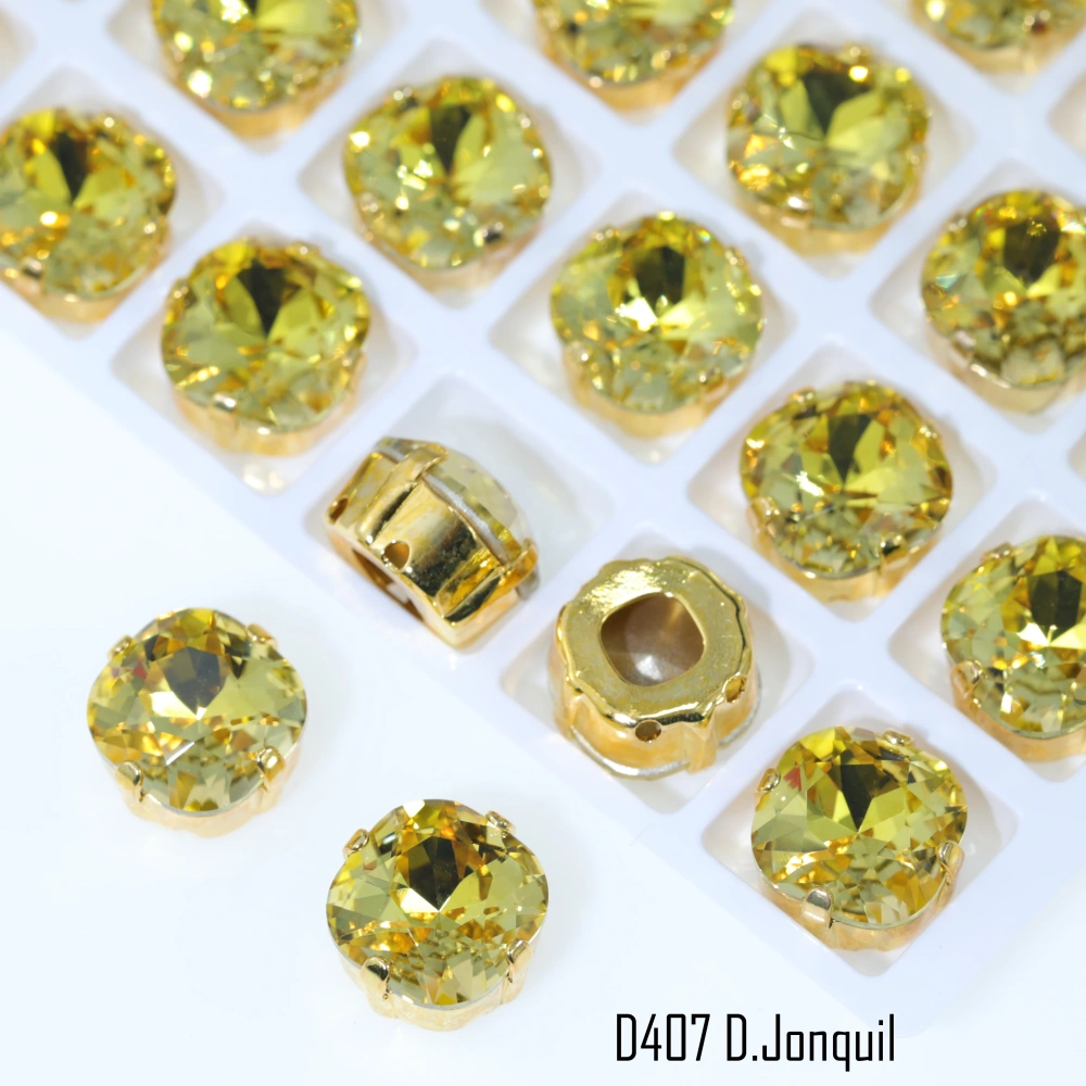 Normal Color Cushion Fancy Stone Claw-Set Rhinestones High-quality gold claw and silver claw claw drills used for clothing shoes