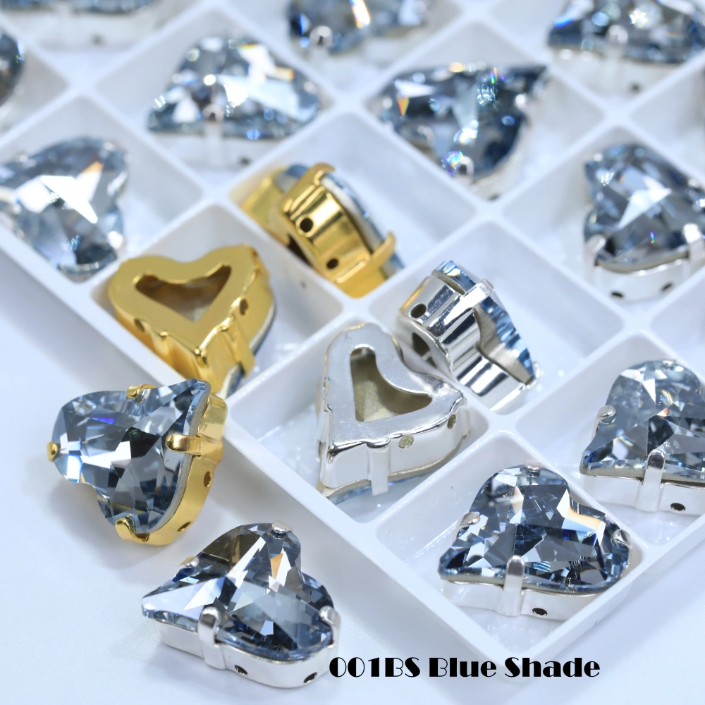 Shiny AB Crystal Top Rhinestones 4809 Sweet Heart Fancy Stone Claw Drill for DIY Jewelry Making Nail Arts Clothing Decorations
